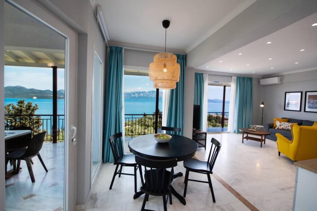 Ferienwohnung 2Br House In Nikiana With Stunning Sea View Exterior foto
